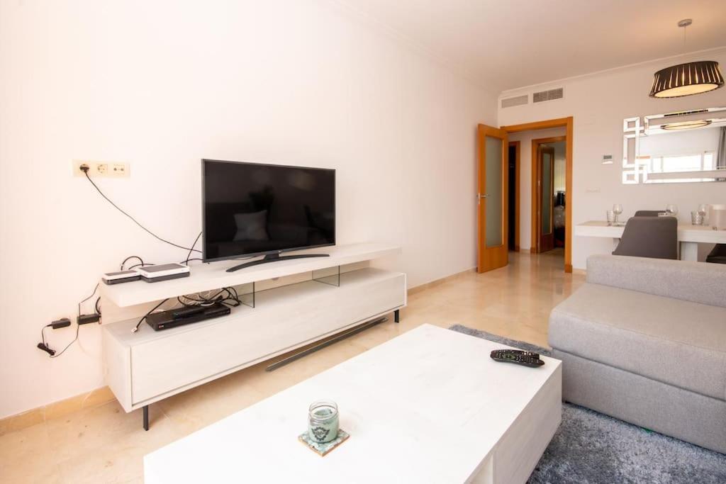 Penthouse With Roof Terrace, Bbq, Pool- And Sea Views Lägenhet Buenas Noches Exteriör bild